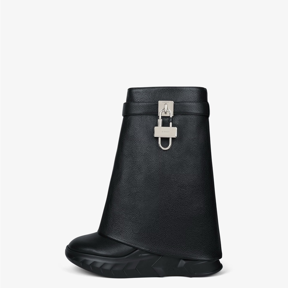 Givenchy Biker Shark Lock Boots